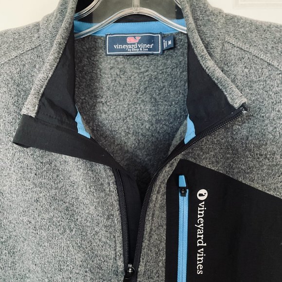 VINEYARD VINES Men's Full Zip-Up Vest EUC Size M - Picture 2 of 8